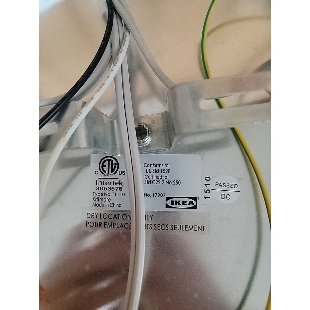 Kramare Light Fixture Ikea Silver 102.373.75